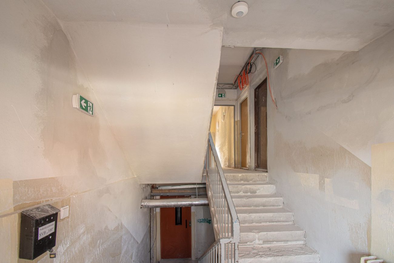 Výmena stupačiek v bytovom dome v Bratislave